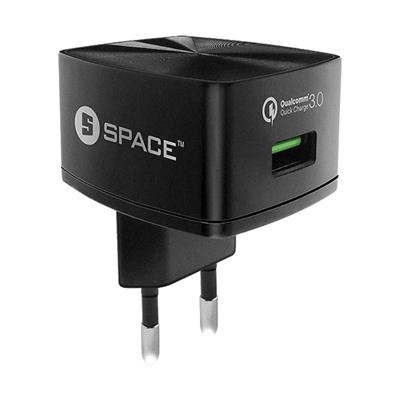Space Quick Charge 3.0 18W Wall Charger (w Micro USB Cable)