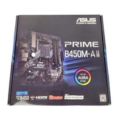 Asus Prime B450M-A II AMD AM4 mATX Gaming Motherboard
