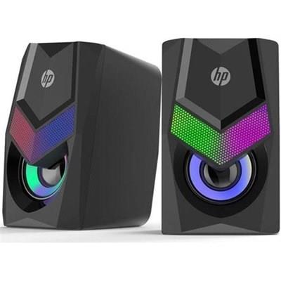 HP DHE-6000 2.0 Stereo Gaming Speaker, RGB Backlight, 3.5mm