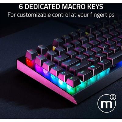 Razer BlackWidow V4 X -Green Switch 6 Dedicated Macro Keys Mechanical Gaming Keyboard