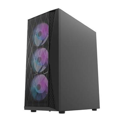 DarkFlash DK352 ATX With 4 ARGB Fans Gaming Case - Black