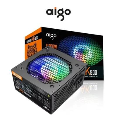 Aigo AK800 RGB Gaming Power Supply Unit PSU 800W RGB Power Supply