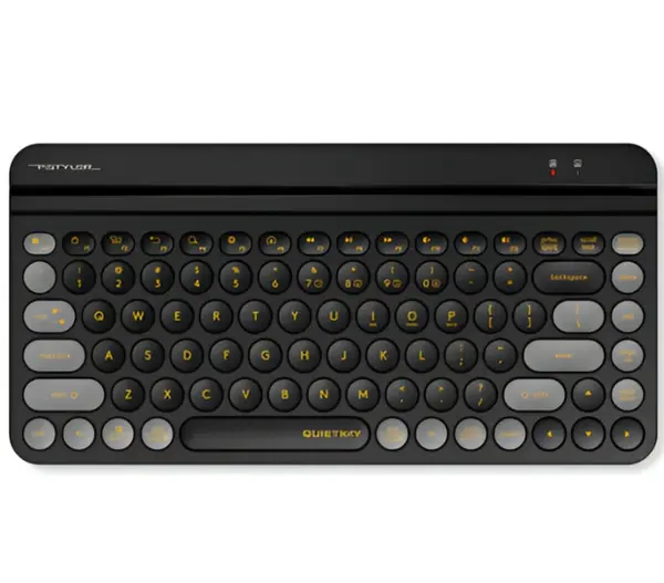 A4tech FBK30 Bluetooth & 2.4G Wireless Keyboard - Blackcurrant