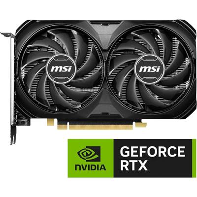 MSI GeForce RTX 4060 Ti VENTUS 2X BLACK 8GB OC Graphics Card