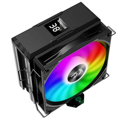Redragon CC-1013 ARGB CPU Air Cooler Digital Temperature Display 4 Heat Pipes 120mm PWM Fan Intel LGA1700/1200 AMD AM5 AM4 Gaming CPU Cooler