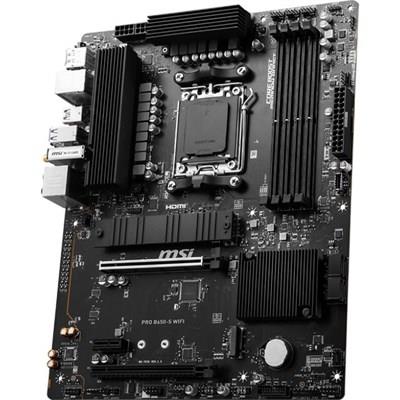 MSI PRO B650-S WiFi AMD AM5 DDR5 ATX Motherboard - PCIe 4.0, WiFi 6E, Ryzen 7000/8000/9000 Ready