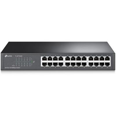 TP-Link TL-SF1024D 24-port 10/100Mbps Desktop/Rackmount Unmanaged Switch - Ver 3.0