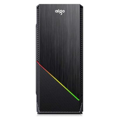Aigo Darkflash Rainbow-1 Black RGB Gaming Casing - Black