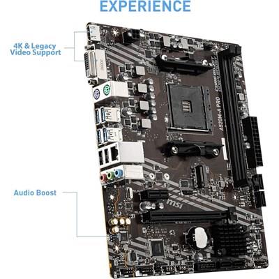 MSI A520M-A PRO Gaming Motherboard AMD AM4