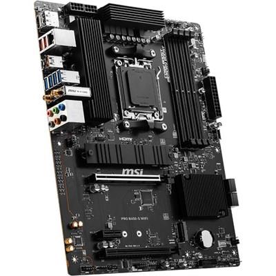 MSI PRO B650-S WiFi AMD AM5 DDR5 ATX Motherboard - PCIe 4.0, WiFi 6E, Ryzen 7000/8000/9000 Ready