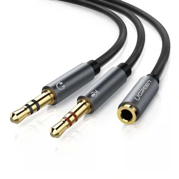 UGREEN 20899 3.5mm Female to 2 Male Audio Splitter Cable