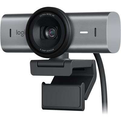 Logitech MX BRIO Master Series 4K Ultra HD Collaboration and Streaming Webcam - RightLight 5, AI Face Enhancement