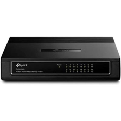 TP-LINK TL-SF1016D Unmanaged 10/100Mbps 16-Port Desktop Switch - Ver 7.0