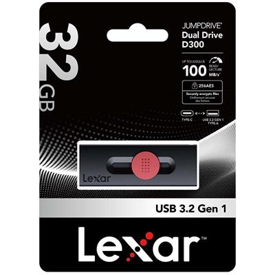 Lexar USB3.2 GEN1 Jumpdrive 32GB USB TYPE-C