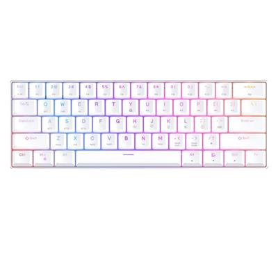 HK Gaming AK61 Mechanical Keyboard - White