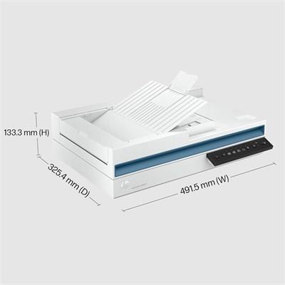 HP ScanJet Pro 3600 f1 Professional Scanner, ADF, CIS scanning Technology, Flatbed (20G06A) 