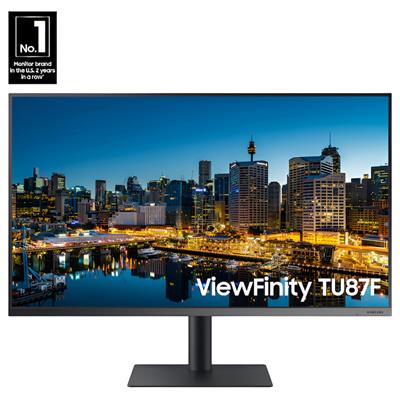 SAMSUNG 32” VIEW INFINITY TU874 BORDERLESS 2K UHD MONITOR | HYDRAULIC BASE