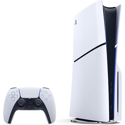 Sony PlayStation 5 Slim Disc Edition 1TB Gaming Console CFI-2016 – PS5 4K 120Hz HDR 8K Ultra HD Blu-Ray Console with DualSense Controller UK/UAE Version
