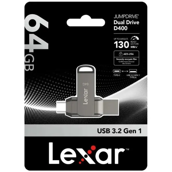 Lexar USB3.2 GEN1 Jumpdrive 64GB USB TYPE-C