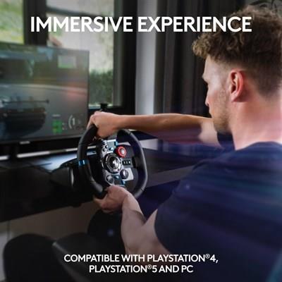 Logitech G29 Driving Force Racing Wheel – Force Feedback Steering Wheel for PlayStation PS5, PS4, PS3 & PC