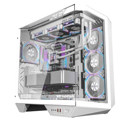 Darkflash DY470 ATX PC Case - White