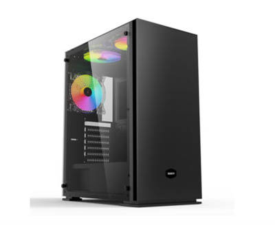 EASE EC141B Mid-Tower ATX Gaming Case Black