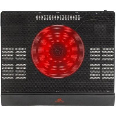 RIVACASE 5556 Cooling Pad for Laptops Up to 17.3" - Silent Fan, Ergonomic Design