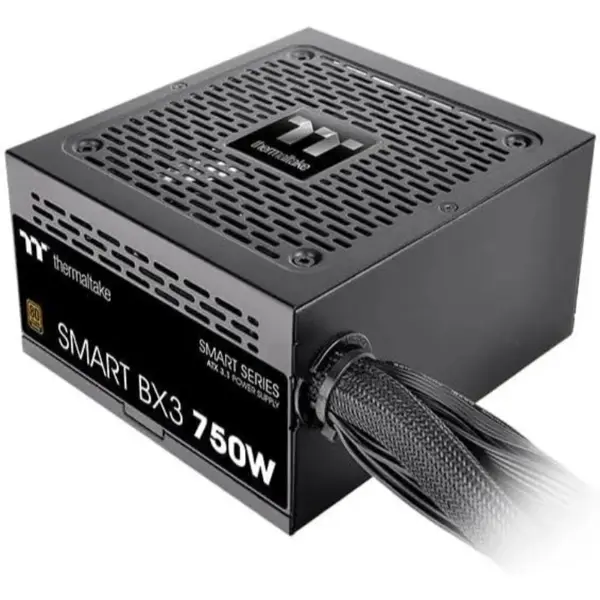 Thermaltake Smart BX3 750W 80 Plus Bronze ATX 3.1 Power Supply - Non-Modular for Mainstream Gaming PCs