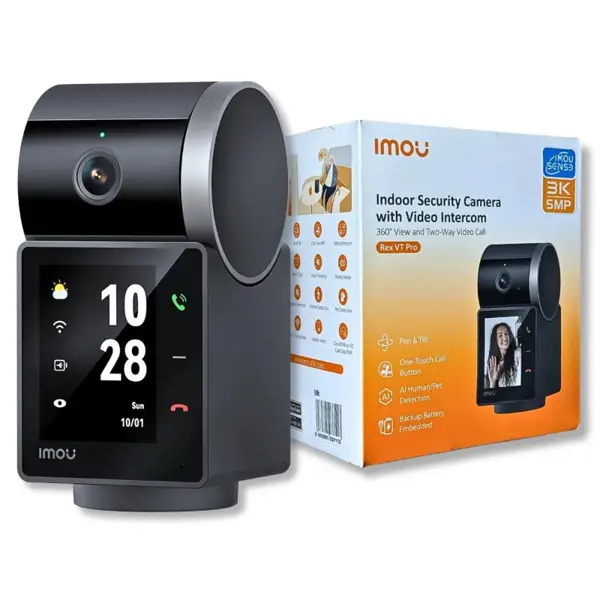 IMOU Rex VT Pro Wi-Fi IP CCTV Camera with Display - IPC-S2VBP-5M0WR