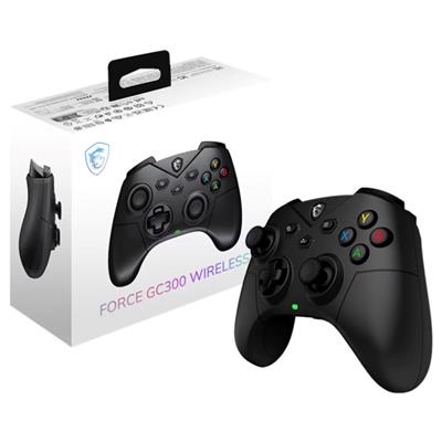 MSI Force GC300 Wireless PC Game Controller, 2.4GHz, Bluetooth, USB-C