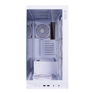 XPG Invader X BTF Mid-Tower ATX Case White – Reverse-Connector Gaming Chassis