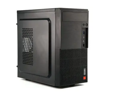 EASE EOC300W Micro-ATX PC Case with Built-in 300W Power Supply Black