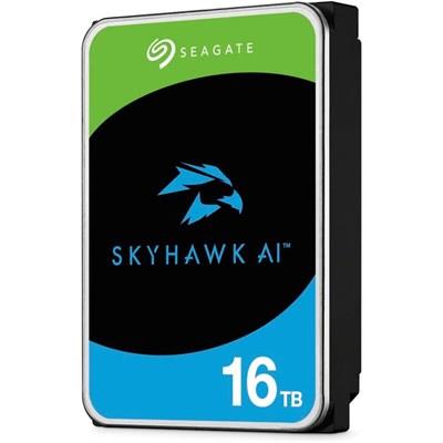 Seagate SkyHawk AI 16TB SATA III 3.5" Internal Surveillance HDD 256MB Cache – AI-Enabled NVR & Video Analytics Storage