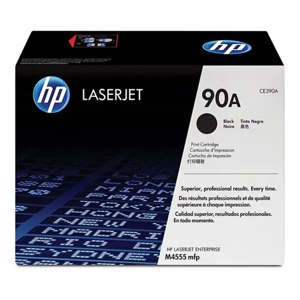 HP 90A Black Original LaserJet Toner Cartridge (CE390A) | For HP LaserJet Enterprise M607, M608, M609, MFP M630 Series