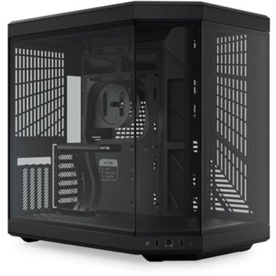 HYTE Y70 Modern Aesthetic Dual Chamber ATX Mid-Tower Case Pitch Black