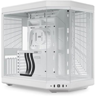 HYTE Y70 Modern Aesthetic Dual Chamber ATX Mid-Tower Case Snow White