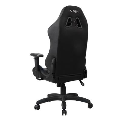ALSEYE A6 Gaming Chair Black/Blue – Ergonomic Racing Style High-Back Chair with 170° Recline & Steel Frame