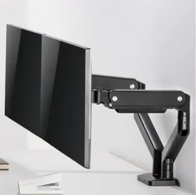Darkflash ATLAS 1 Heavy Duty Single Monitor Arm - Gas Spring Desk Mount for 17 to 32 inch Monitors, VESA Compatible