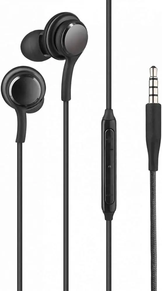 Faster S9 Wired Earphones – 3.5mm, 10mm Driver Audio, In-Line Control, Built-in Mic