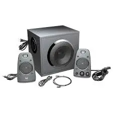Logitech Z625 THX Certified 2.1 Speaker System with Subwoofer & Optical Input – 400W Peak Power, 200W RMS Gaming & Multimedia Speakers