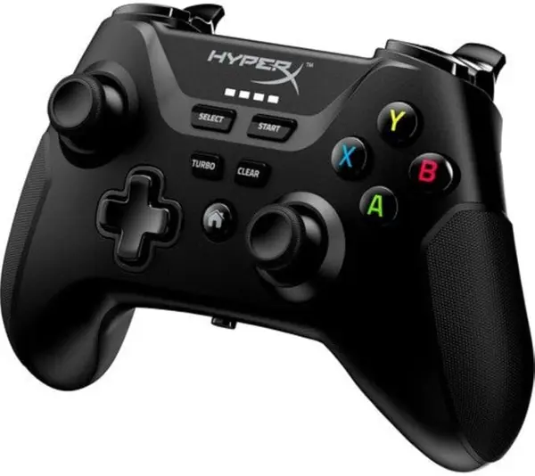 HyperX Clutch Wireless Gaming Controller – 2.4GHz + Bluetooth Connectivity, Ergonomic Design, Mobile Clip Support, PC & Android Gaming Controller