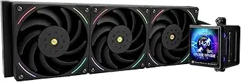 Thermalright TR 360 Elite Vision LCD ARGB Black 360mm AIO Liquid CPU Cooler