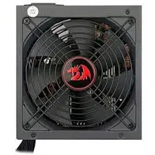 Redragon PS002 600W 80 Plus Bronze Power Supply with Active PFC, 140mm Silent Fan & PCIe Support