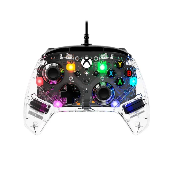 HyperX Clutch Gladiate RGB Wired Gaming Controller for Xbox – Dual Rumble Motors, RGB Lighting, Programmable Back Buttons, 3.5mm Audio Jack