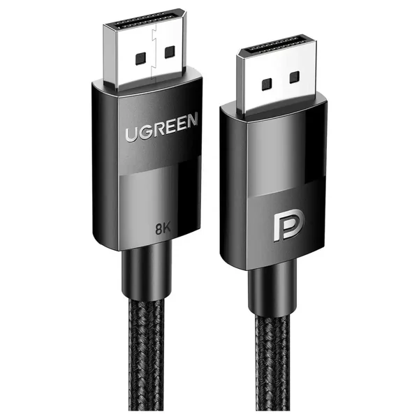UGREEN DisplayPort 1.4 Male to Male Braided Cable 5M 8K Ultra HD DP Display Cable