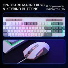 Redragon S151W 2-in-1 Wireless Gaming Combo | K525W RGB Wireless Gaming Keyboard + M616W Wireless Gaming Mouse