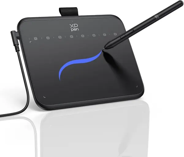 XP-PEN Deco 640 (New Model) Digital Drawing Graphics Tablet – Ultra-Slim Pen Tablet for Artists, Designers & Students | High Precision 8192 Pressure Levels