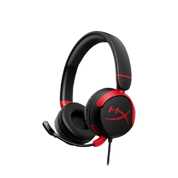 HyperX Cloud III Wired Gaming Headset with 53mm Angled Drivers, DTS Headphone:X Spatial Audio, 10mm Noise-Cancelling Detachable Microphone, Memory Foam Comfort for PC, PS5, Xbox & Nintendo Switch