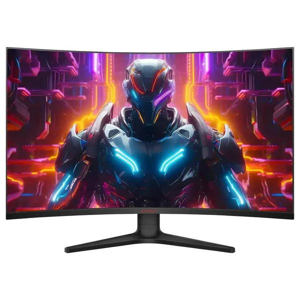 KOORUI 32E6QC 32 Inch Curved Gaming Monitor – QHD IPS/VA, 170Hz, 1ms MPRT, 1500R Curved, Adaptive Sync, Black