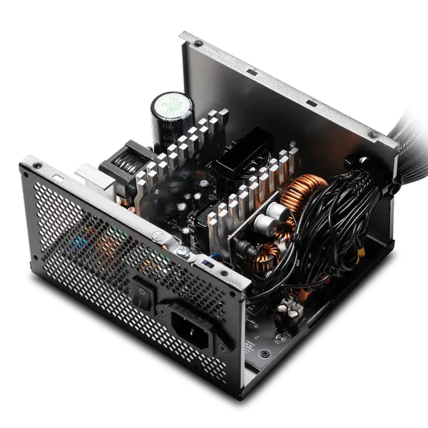 XPG PYLON 650W 80 Plus Bronze Non-Modular Gaming Power Supply – Active PFC High Efficiency PSU with 120mm Silent Fan